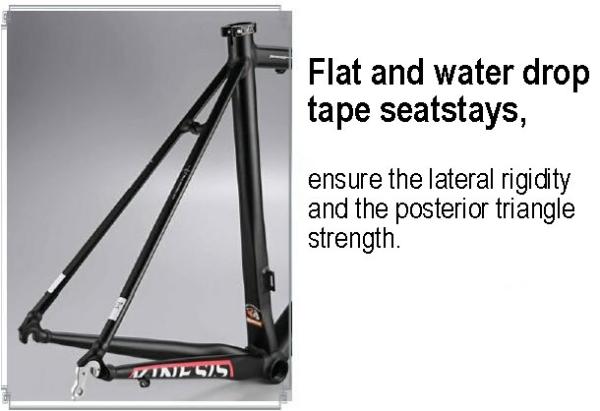 Scandium Aluminum Bike Frame Aero Road Racing Frame Lightweight All Sizes OEM