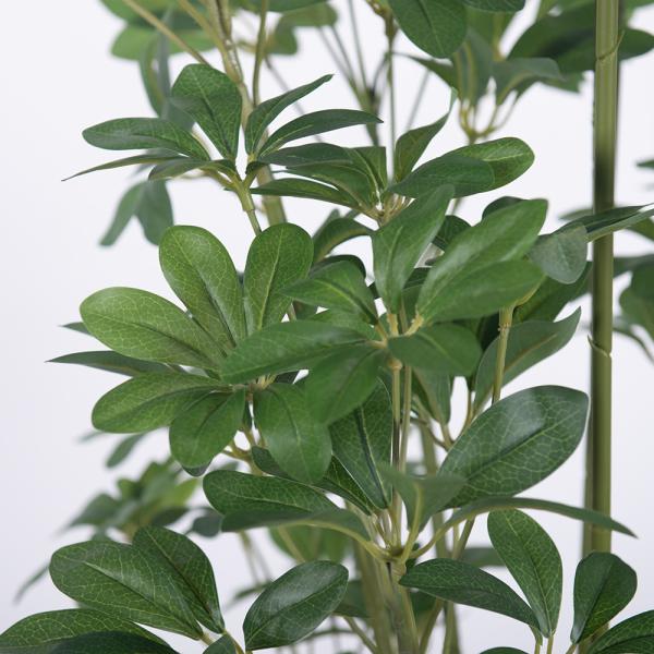 47in 59in 70inTall Real Touch Artificial Schefflera Tree Green Potted Schefflera Plant For Home Decoration