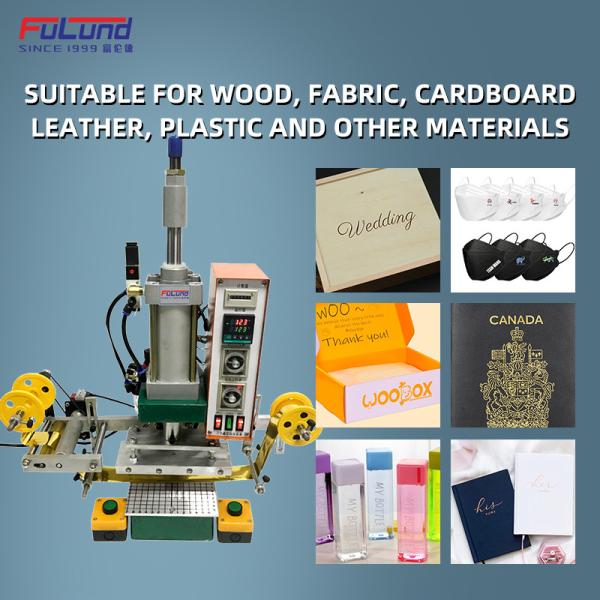 Hot Foil Stamping Machine Pneumatic Embossing Stamping Machines For Insole Gift Bags