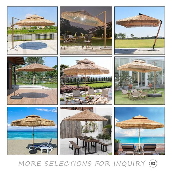 Outdoor Furniture Sun Shading Umbrella with Middle Pole Patio Cover by Pengyi Structure