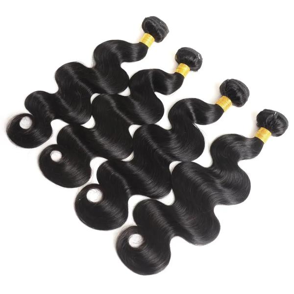 BODY WAVE Cheap Natural  Remy Indian Human Hair Vendor Weave Bundles and wefts