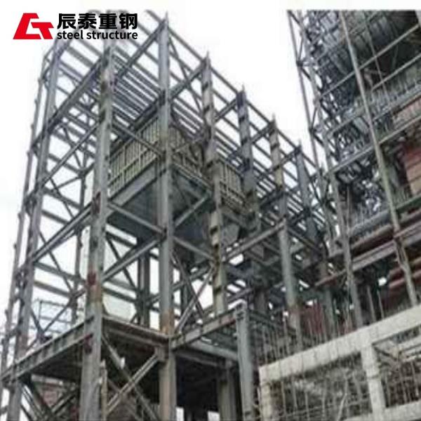 Commercial Center High Rise Steel Structure Building Anti Rust Customizable