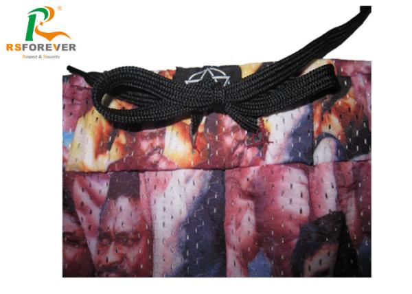 Polyester Printed Men Board Shorts With Mesh Full Sublimation Custom Size