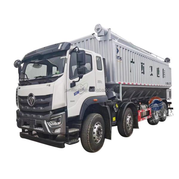 FOTON 8*4 Bulk Feed Truck   Feeding Stuff   Farm Animal Feed Transporter