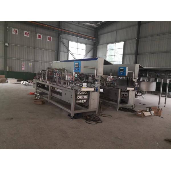 Automatic Pneumatic Driven Yogurt Ice Cream Cup Filling and Sealing Machine