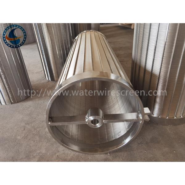 100um Slot Inlet And Outlet Wire Wrapped Screen Baskets