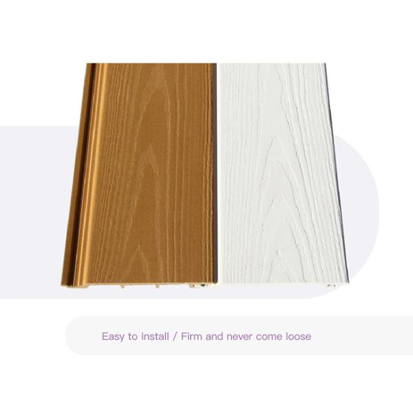 ISO9001 120x10mm Marble Interior Wall Paneling No Painting Inside CWB120