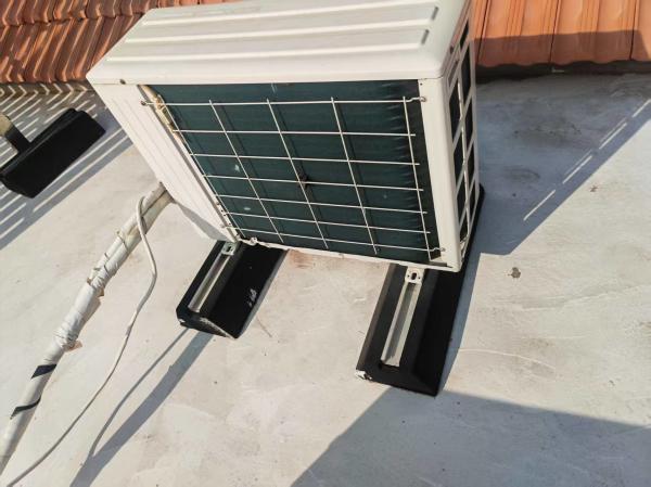 600*130mm Fix It Foot Anti Slip Heat Pump Rubber Feet Eco Friendly