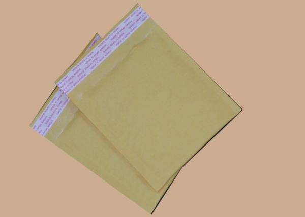 6 * 8 Inch Kraft Paper Bubble Mailers Tear Proof For Packing Accessories