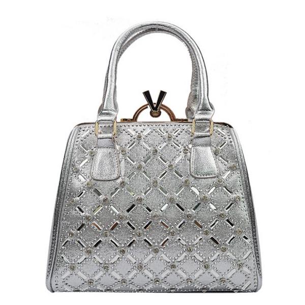 2016 new female high-end fashion diamond shell bag ladies handbag diagonal high-grade