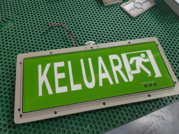 Aluminum Explosion Proof Led Emergency Light Exit Sign 3w