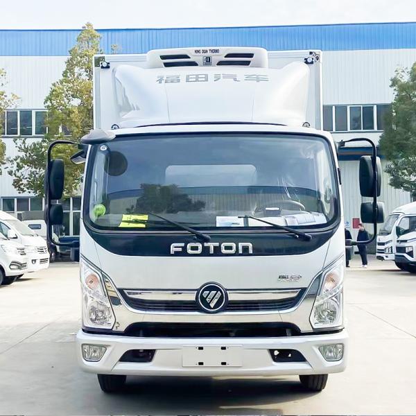 Foton Aoling 4.2m Diesel Refrigerated Truck The Optimal Solution for Seafood and Live Fish Transport