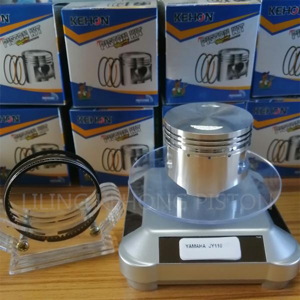 Durable JY110 Yamaha Motorcycle Pistons Kit 49mm CLY DIA Aluminum Alloy