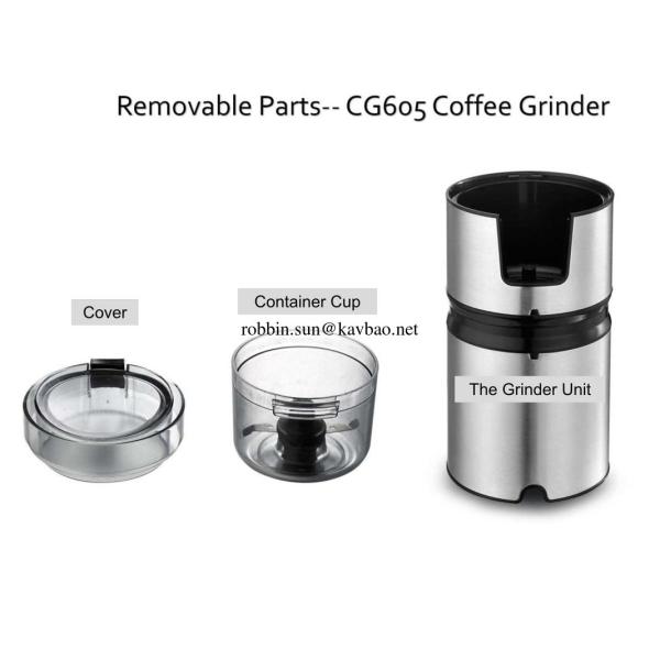 CG605 Stainless Steel Coffee Grinder