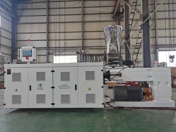 Shenzhen HYPET PS65/75/90/110/112/125/130/150/160 Parallel Twin Screw Plastic Extruders