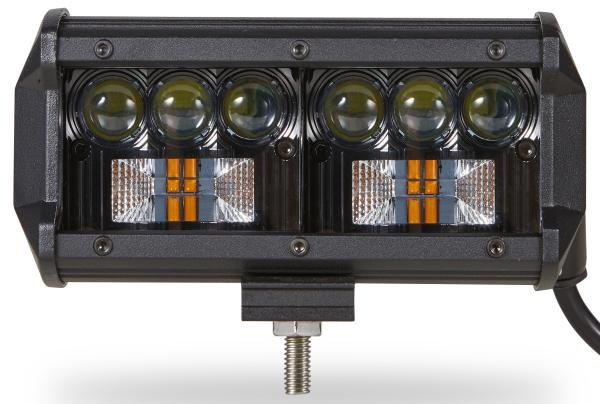 Wholesales 7inch Up White Light Down Yellow led light bar HCB-LCB50 7DY