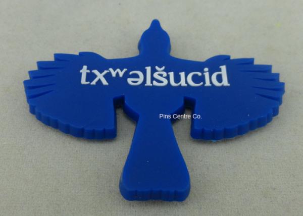 Multi Color Plastic Luggage Tag Keychain Magnet Pin Eco - friendly