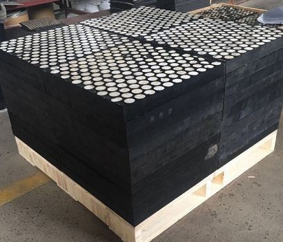 Отпорная на износ керамическая панель из каучука из алюминия