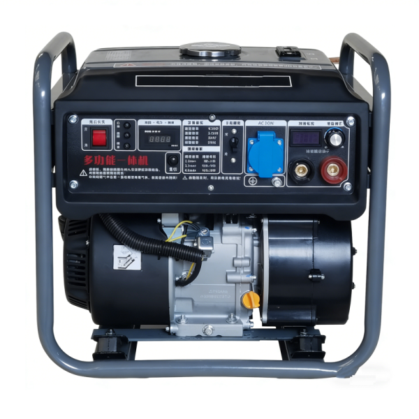 Portable 4.5kW Gasoline Welding Generator 240cc 172FB Engine 50-200A Adjustable MMA Welder 10L Fuel Tank 50Hz for Industrial Use