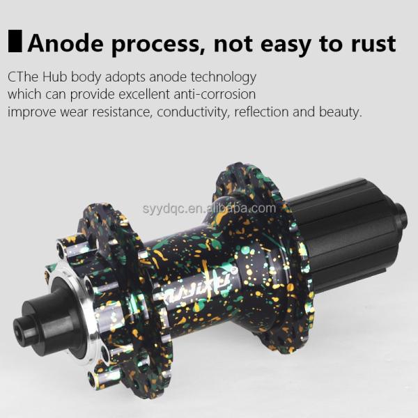 180 anillos Centros para bicicletas 32 agujeros de la rueda de la bicicleta de montaña Centros de las ruedas de las ruedas de acero