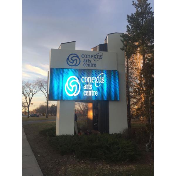 HD P6 SMD3535 Gigant Outdoor Advertising LED Display Billboard , Exterior Pantalla Led Mexico