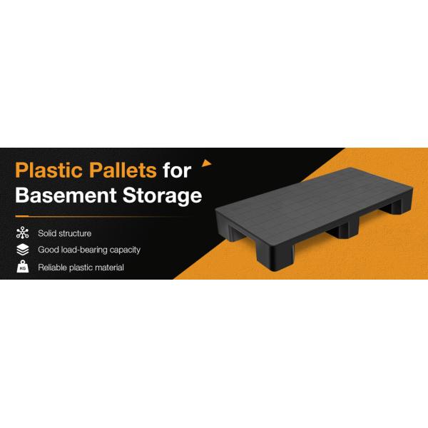 Factory Heavy Duty Grid Tianzi Forklift Logistics Warehouse Moisture Proof Plastic Pallet Recycled Black Plastic Pallet Black Color For Export Disposable Cheap Plastic Pallet Light Duty