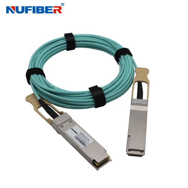 QSFP28 To QSFP28 AOC 850nm 100G SR4 Cable 1m-60m OM3 MTP MPO VCSEL PIN
