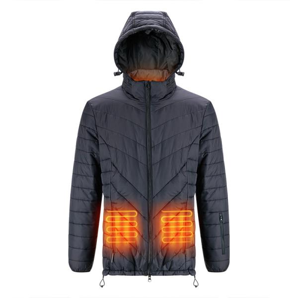 Battery Power Electric Heated Jacket Windproof S-3XL