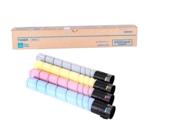 TN-321 CMYK Konica Minolta Toner Japan Mitsubishi For Bizhub C224 C284 C364