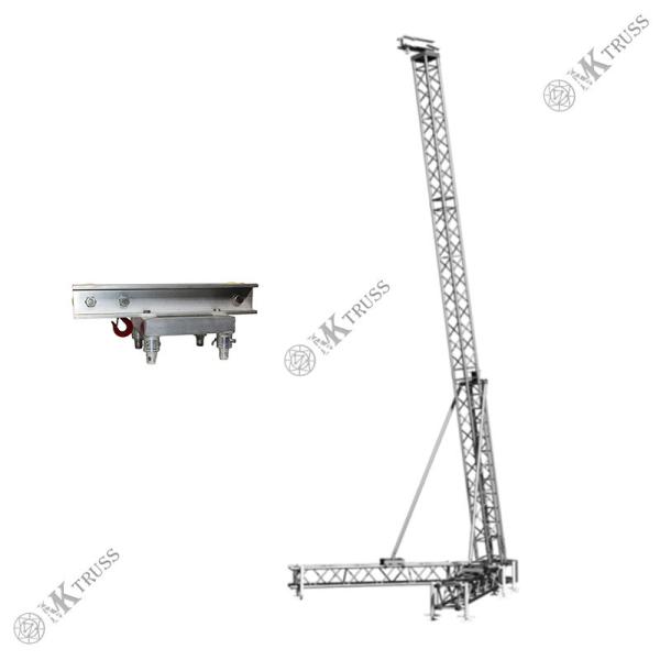Simple Style Aluminum Line Array Speaker Hanging Truss Hassle-Free Installation