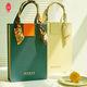 FSC  Luxury  Clothes Flexo Printing Gift Packing Bags Debossing Boutique Paper Bags