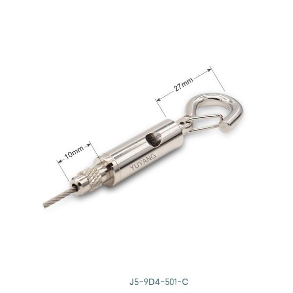 Adjustable Hook Grippers 54mm Suspended Cable Gripper For Cable Hanging System J5-501-C