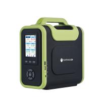 El detector portátil de gas de escape del CE ISO9001 del analizador ATEX del humo con los sensores importados BRITÁNICOS del tubo sonda