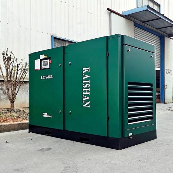 Stationary Double Screw Air Compressor 30hp 3 Phase Electric Oil Injected Rotary