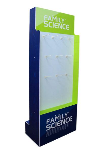 Plastic Rack PVC Foamboard Display Stand Lightweight With Easy Assembly