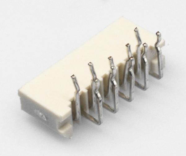 Stable Connection 1.0mm Pitch FPC Connector with Single Side Contact and Bended Pin