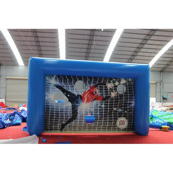 Inflatable Soccer Kick Game for Sports Games PVC Inflatable Penalty Shootout Game