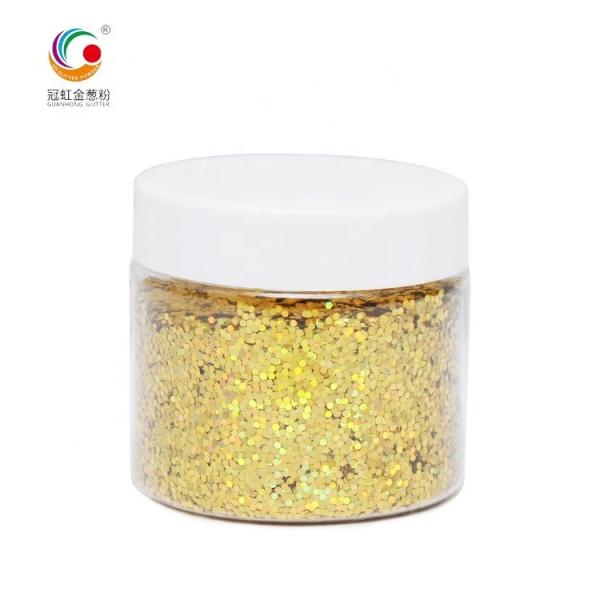Gold Laser Holographic Fine Glitter Eyeshadow Powder Wedding Decoration