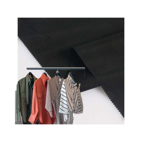 100% RECYCLED polyester pongee 50D fabric for clothing lining shopping bag