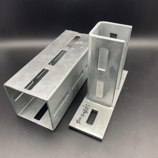 Modular Steel Support System Slotted Square Channel for Construction