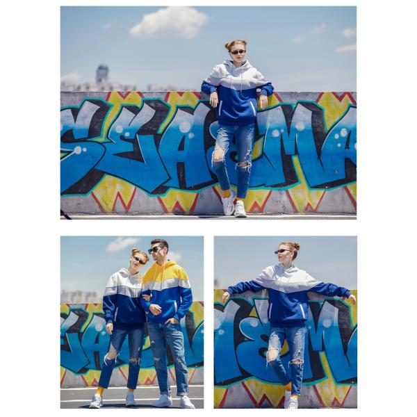 Tie Dye Printed Zipper Up Hoodie Mens Fleece Pullover Letter Pattern