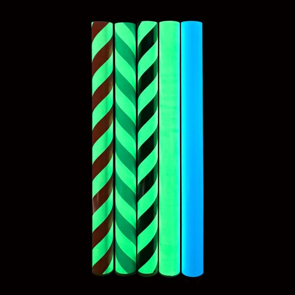 Printable Self Adhesive Glow in the Dark Vinyl 1.22*45.72m For Safety Exit Sign