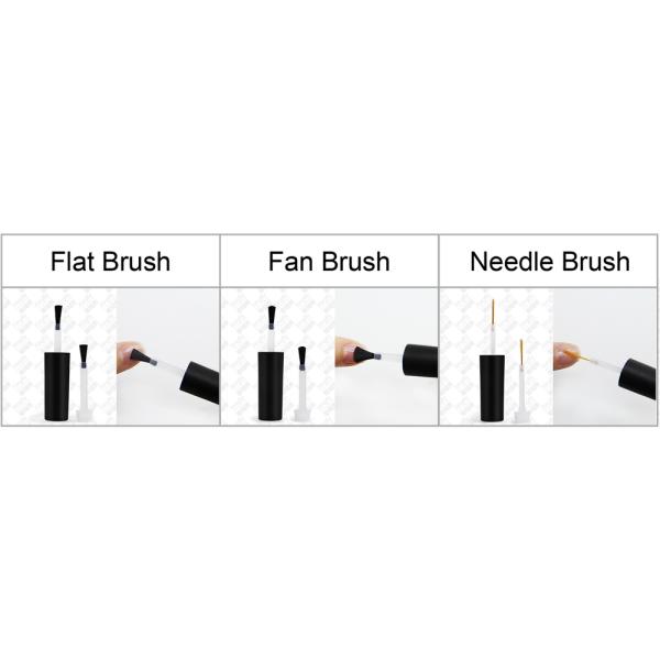 Настраиваемая тонкая щетка для ногтевого полотна Dupont двустороннее нейлоновое волокно