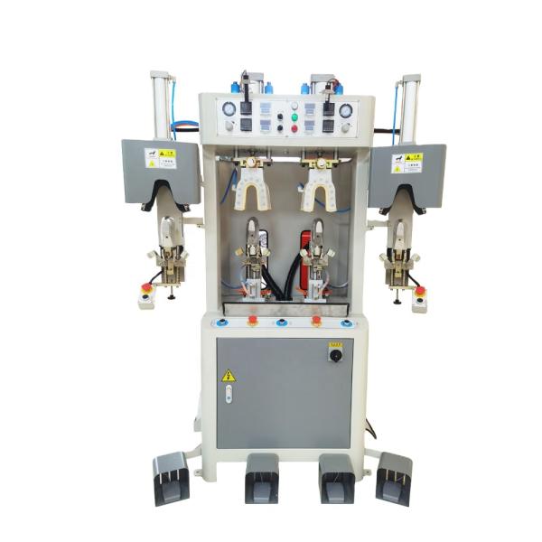 Bolsa de aire 2 frío 2 caliente máquina de moldeo de piezas de espalda para zapatos casuales calzado