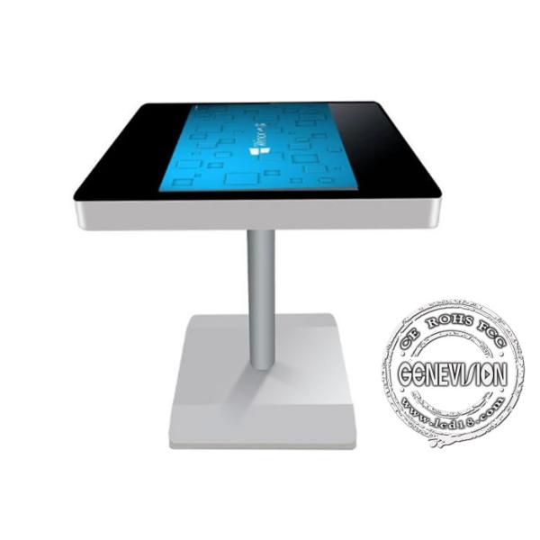 22 Inch Interactive Touch Screen Kiosk Coffee Touch Table Support Wireless Charging