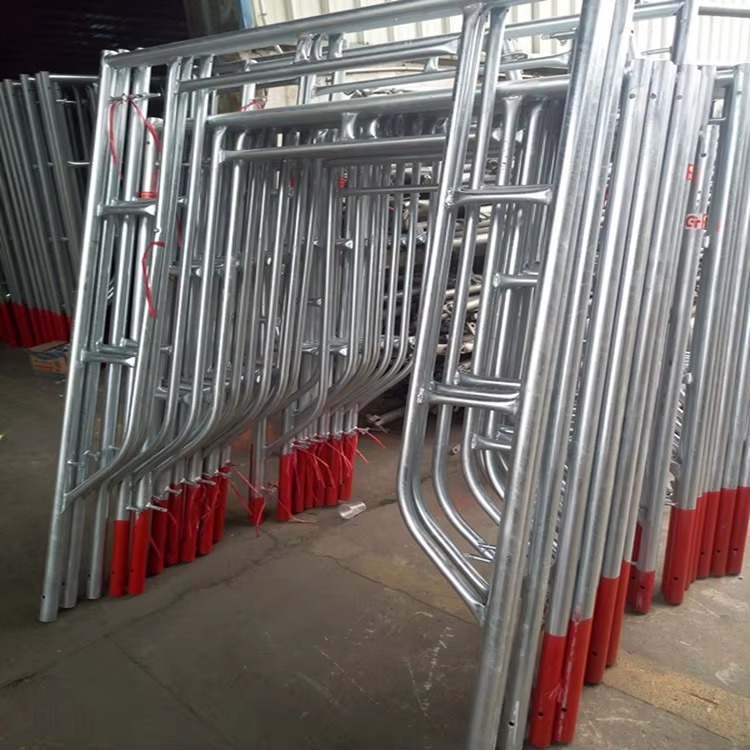 Hot Dip Galvanized High Strength Quick Assembly Mobile Frame Scaffolding System H Frame Scaffold Set
