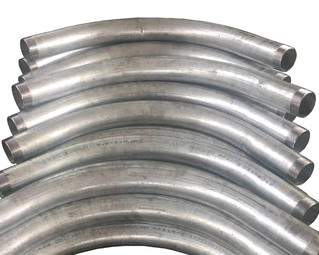 Galvanized Pipe 1.4301 Stainless Steel Mandrel Bends Asme B 16.49 2d 3d 5d