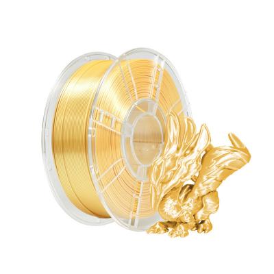 Filamento de Impressora 3D Seda Ouro PLA Mais Duração Aumentada Filamento de Impressora 3D