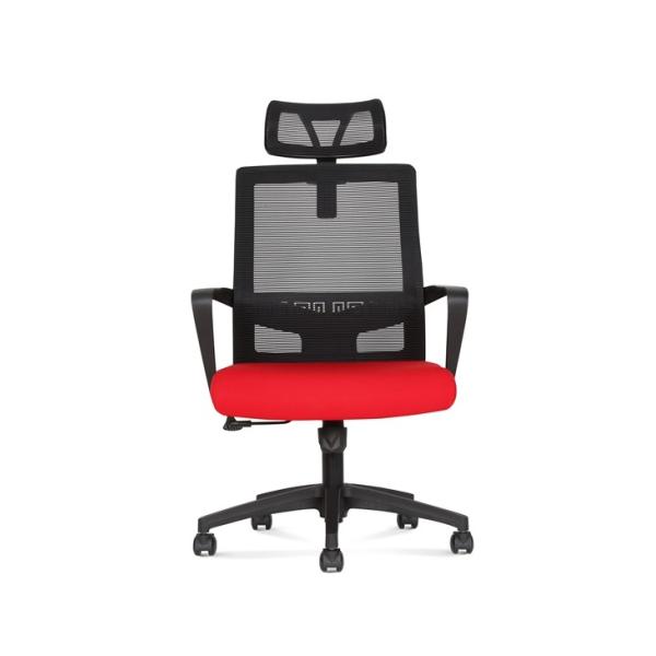 Haut Mesh Executive Chairs ergonomique rouge arrière avec la chaise de siège