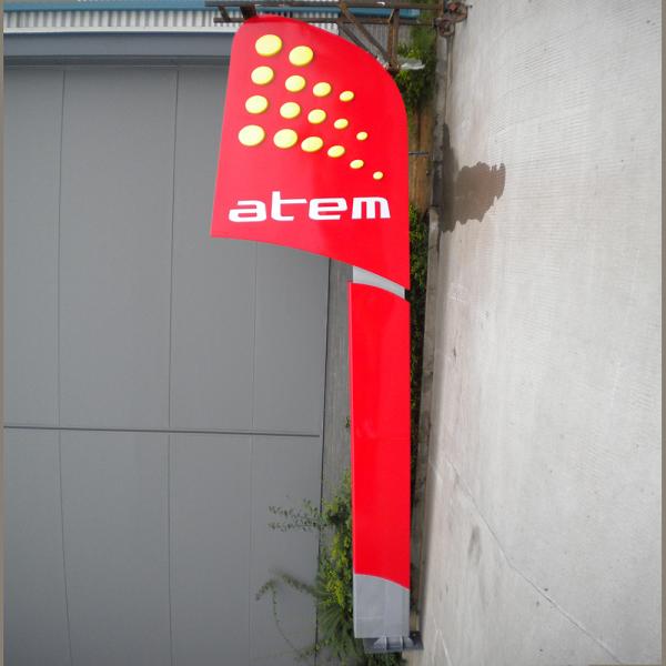 Outdoor Modern Pylon Signs Free standing Stainless Steel for 4S Store Parking Lot